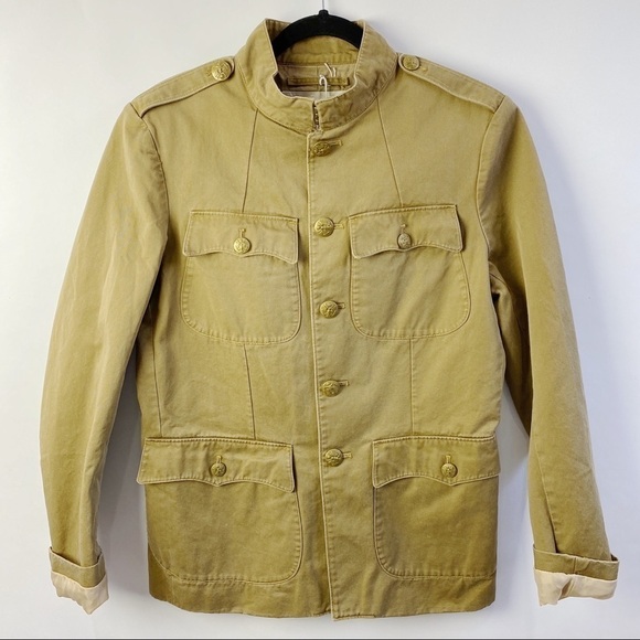 RALPH Lauren denim & supply tan utility jacket - Picture 1 of 5